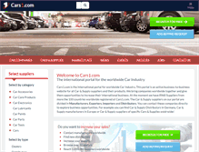 Tablet Screenshot of cars1.com